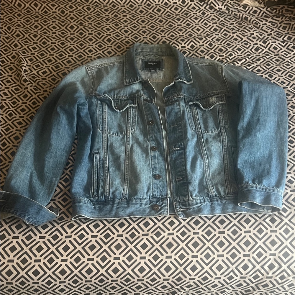Forever 21 Blue Denim Jacket